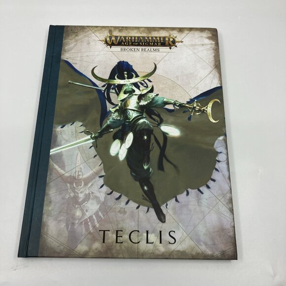 Warhammer Age of Sigmar: Broken Realms Teclis Hardcover Book - Picture 1 of 8